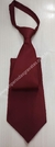 Gravata Tradicional de Zíper - Vinho Liso Fosco - COD: L9052 - comprar online
