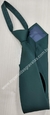 Gravata Skinny de Zíper - Verde Esmeralda Fosco - COD: LC815