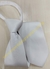 Gravata Skinny de Zíper - Branco Fosco - COD: PX783 na internet