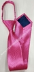 Gravata Skinny de Zíper - Rosa Pink Acetinada - COD: RX476