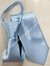 Imagem do Gravata Skinny de Zíper - Azul Bebê Acetinada - COD: A121
