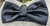 Gravata Borboleta - Cinza Chumbo Detalhada em Linhas Diagonais - COD: BS452 - comprar online