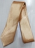 Gravata Slim - Dourada Lisa em Cetim - COD: GD020