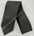 Gravata Skinny - Preto Fosco com Linhas Diagonais - COD: PFD20