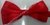 Gravata Borboleta - Vermelho Liso em Cetim - COD: PX380