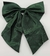 Gravata Borboleta Feminina - Verde Bandeira em Cetim - COD: KC246