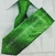 Gravata Skinny - Verde Limão Quadriculada Acetinada - COD: L9056 - loja online