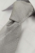 Gravata Skinny - Prata Acinzentado com Linhas Diagonais Tom Sobre Tom - CÓD: PACZ21 - Império das Gravatas