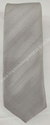 Gravata Skinny - Prata Acinzentado com Linhas Diagonais Tom Sobre Tom - CÓD: PACZ21 - comprar online
