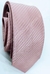 Gravata Semi-slim - Rosê Gold Detalhada com Linhas Diagonais - COD: BS4439 - Império das Gravatas