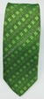 Gravata Skinny - Verde Folha com Detalhes Quadriculados na Diagonal - COD: CS1013 - comprar online