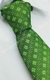 Gravata Skinny - Verde Folha com Detalhes Quadriculados na Diagonal - COD: CS1013 - Império das Gravatas