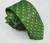 Gravata Skinny - Verde Folha com Detalhes Quadriculados na Diagonal - COD: CS1013 na internet
