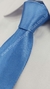 Gravata Skinny - Azul Serenity Escuro Acetinado com Linhas Diagonais - COD: ASEQ22 - Império das Gravatas