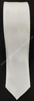 Gravata Slim - Branca Lisa em Cetim - COD: ZF269 - comprar online