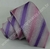 Gravata Skinny - Lilás Claro com Listras Rosas e Roxas na Diagonal - COD: ZF223 na internet
