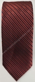 Gravata Espelhada - Marsala com Preto em Linhas Diagonais - COD: GL122 - comprar online
