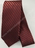 Gravata Espelhada - Marsala com Preto em Linhas Diagonais - COD: GL122