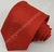 Gravata Espelhada - Vermelha Detalhada com Linhas Diagonais Espelhadas - COD: CS328 na internet