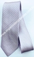 Gravata Skinny Espelhada - Lavanda com Linhas Brancas na Diagonal - COD: CS3251