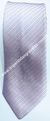 Gravata Skinny Espelhada - Lavanda com Linhas Brancas na Diagonal - COD: CS3251 - comprar online