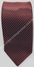 Gravata Espelhada - Bordô Detalhada com Linhas Diagonais - COD: KL624 na internet