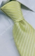 Gravata Espelhada - Amarelo com Linhas Brancas Foscas na Diagonal - COD: AMR21 - Império das Gravatas