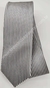 Gravata Espelhada - Prata com Listras Chumbo na Vertical - COD: PX130