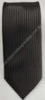 Gravata Espelhada - Preta com Listras Verticais - COD: PX126 - comprar online