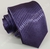Gravata Espelhada - Roxo Escuro com Linhas Foscas Verticais - COD: PX128 - comprar online