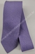 Gravata Skinny - Lilás com Linhas Brancas Diagonais - COD: CS169