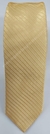 Gravata Espelhada Semi Slim Fit - Laranja Claro Suave com Linhas Diagonais - COD: LAJ08 - comprar online