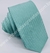 Gravata Semi Slim - Azul Tifanny Clara Detalhada em Linhas Diagonais - COD: KL636 na internet