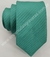 Gravata Semi Slim - Verde Tifanny com Listras Diagonais - COD: AF675 na internet