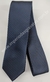 Gravata Semi Slim - Azul Marinho Noite Listrada com Preto - COD: AF685