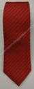 Gravata Skinny - Vermelho Fosco com Linhas Diagonais Acetinadas - COD: VFA16 - comprar online