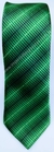 Gravata Semi Slim - Verde Floresta com Sobretom Escuro e Risca Prateada - COD: AF770 - comprar online
