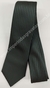 Gravata Skinny - Preta Fosca com Listrado Verde Bandeira na Vertical - COD: ZF188