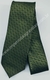 Gravata Skinny - Verde Musgo Detalhada em Chevron Sobreposto - COD: CS171