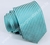 Gravata Skinny - Azul Tifanny Claro com Linhas Escuras Verticais - COD: AG3001 na internet