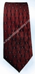 Gravata Skinny - Marsala com Sobreposições Escuras e Pontos Brancos - COD: PX399 - comprar online