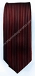 Gravata Skinny - Preto Fosco com Listras Marsala na Vertical - COD: GS2011 - comprar online