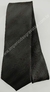 Gravata Skinny - Preto Fosco com Linhas Onduladas e Pontilhado na Diagonal - COD: PX361