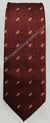 Gravata Skinny - Bordô com Pontos Brancos e Retângulos Intercalados - COD: KL632 - comprar online