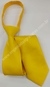 Gravata Skinny de Zíper - Amarelo Canário Fosco - COD: RAB21 na internet