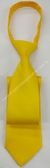 Gravata Skinny de Zíper - Amarelo Canário Fosco - COD: RAB21 - comprar online