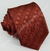 Gravata Skinny - Vermelho Escuro com Riscas Diagonais - COD: PX382 na internet