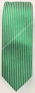 Gravata Skinny - Verde Zimbro com Listras Verticais - COD: GS203 - comprar online