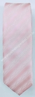 Gravata Skinny - Rosa Claro Suave com Linhas Onduladas e Pontos Seguimentados - COD: SB112 - comprar online
