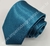 Gravata Skinny - Azul Petróleo Escuro Quadriculado Acetinado - COD: PX708 na internet